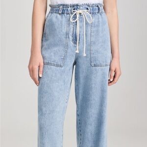 Rails Light Wash Denim Wide Leg Jeans
